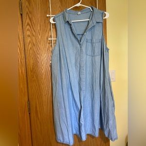 Denim MIDI Dress